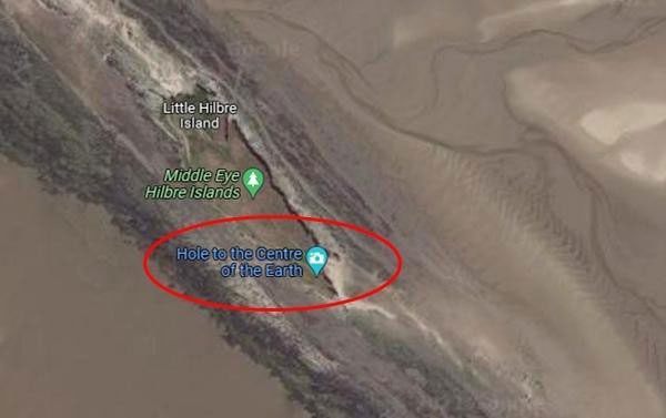 Rory's dad posted a photo online to ask if anyone knew about this strange location.