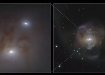 discovery of a black hole colliding with another at a distance near earth never seen before 117480