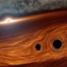 first time discovery of light from a collision between two black holes 117502