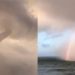 giant elephant appears simultaneously with rainbow on cua lo beach 116353