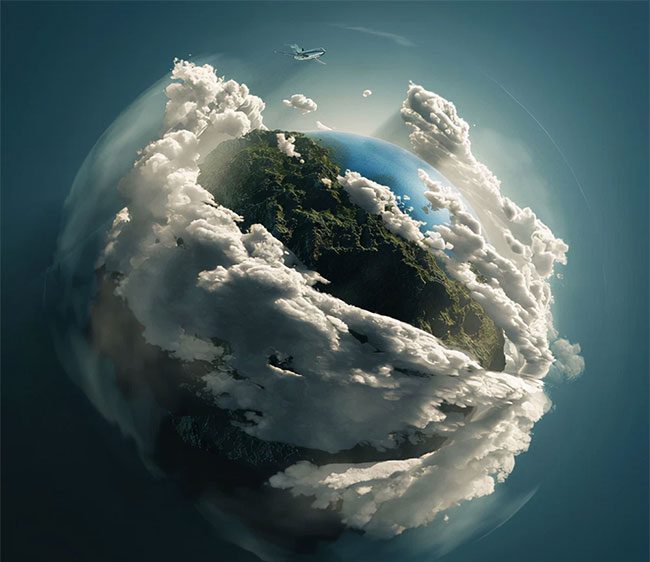 Illustration of the phenomenon generating tremendous energy.