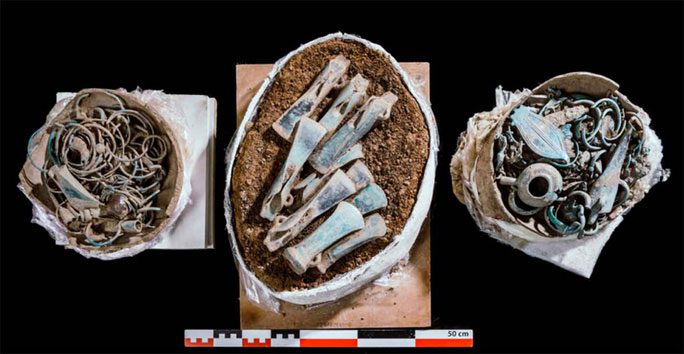 Excavated artifacts
