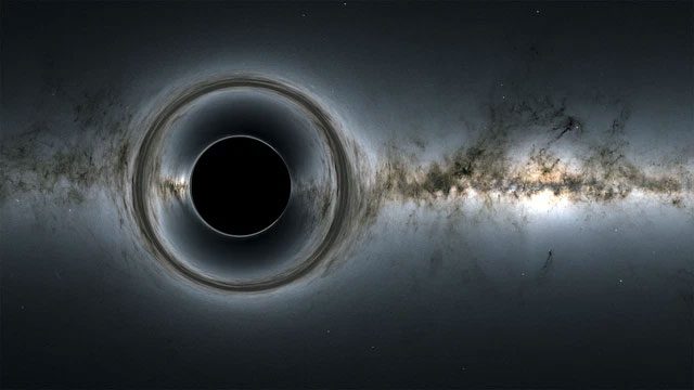 We cannot see black holes directly.