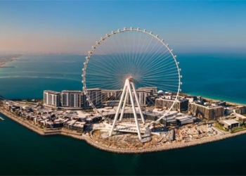 how the worlds largest ferris wheel was built 115959
