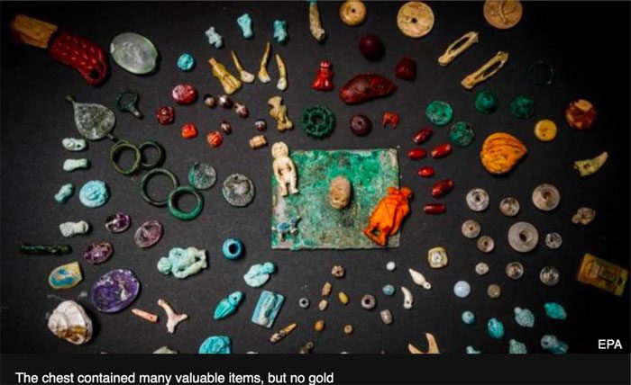 A large collection of items believed to belong to witches