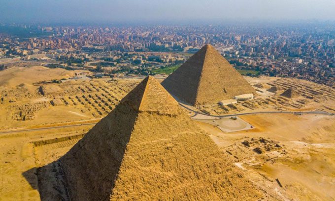 Iconic pyramids were built by many pharaohs as tombs for over 1,000 years.