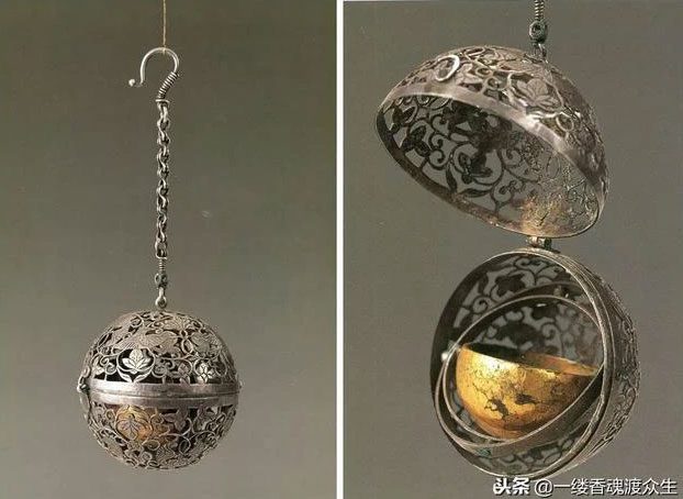The uniquely designed incense burner and heater.
