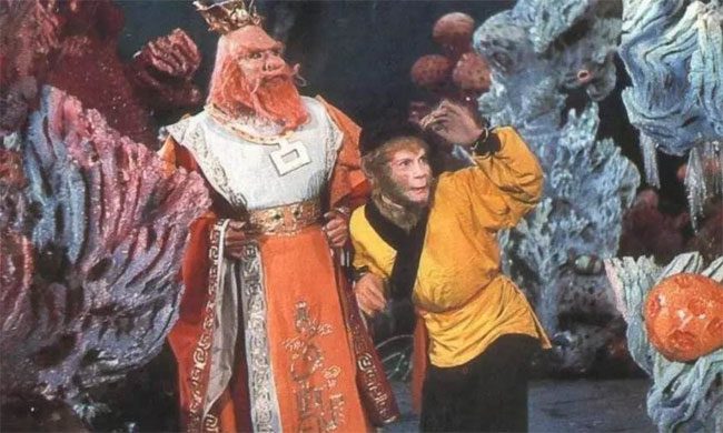 The underwater scene in the Dragon Palace has been explained by the cinematographer.