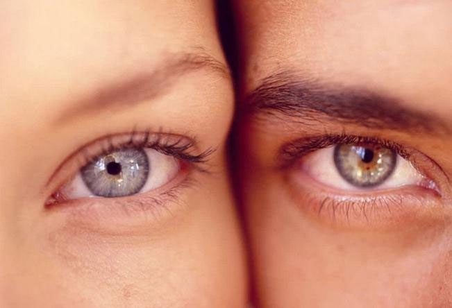 An individual's eye color is influenced by multiple genes.