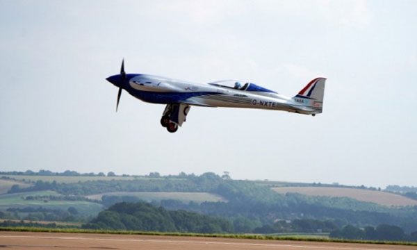 Electric aircraft Spirit of Innovation reaches a maximum speed of 623 km/h