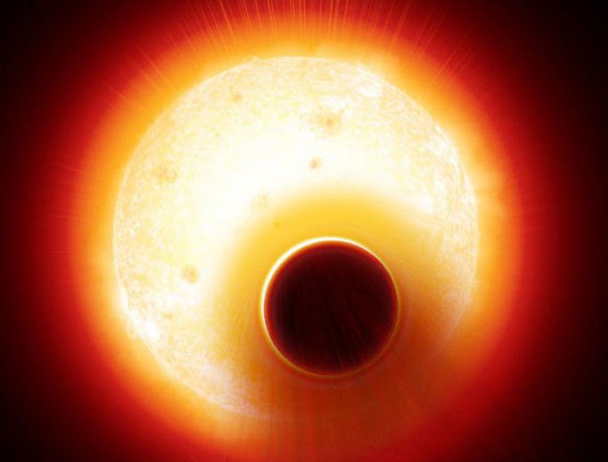 Graphic depicting the newly discovered exoplanet in the Cygnus constellation
