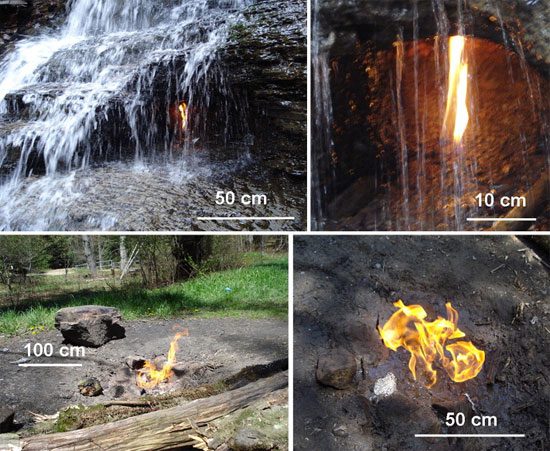 Admire the most beautiful eternal flame in the world