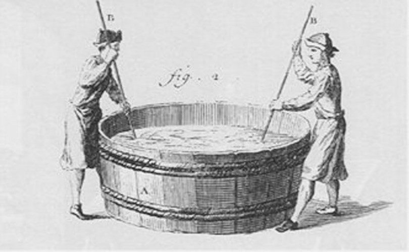 Medieval people used urine to wash dirty clothes.