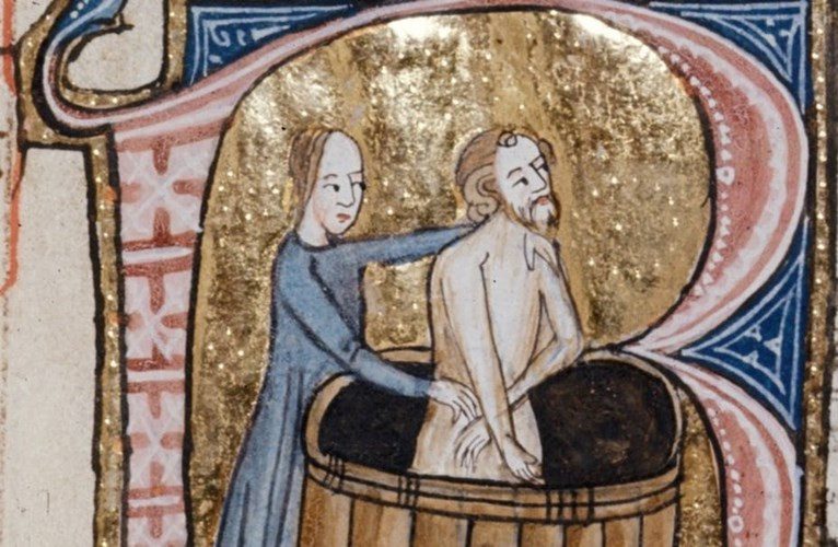 In the Middle Ages, many believed that diseases were related to water.