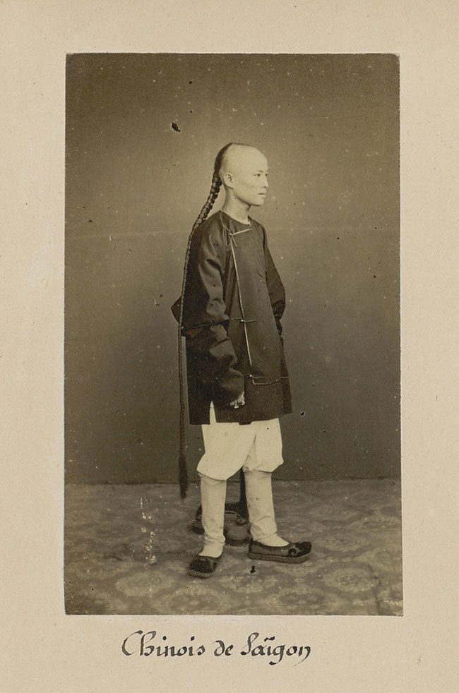 A young Chinese man in Saigon - Cholon.