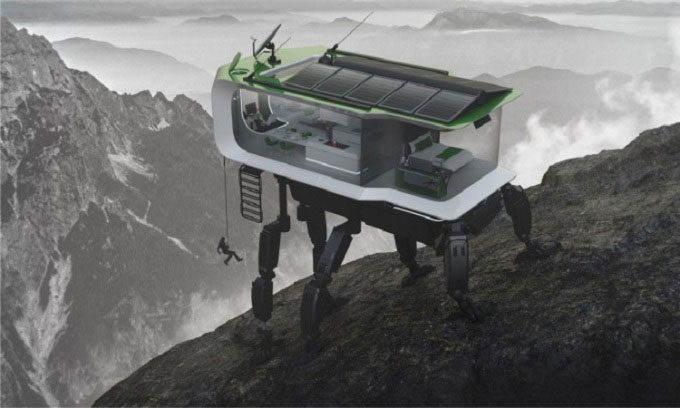 Mobile house design by Encho Enchev.