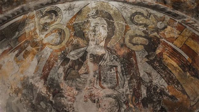 The Orthodox Christian church Lamaria, built in the 10th century.