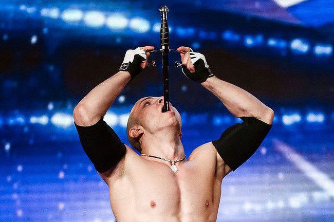 We advise against attempting sword swallowing or any foreign objects that may threaten your life.