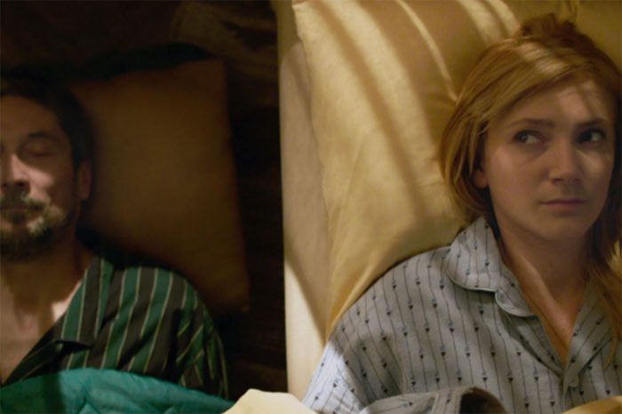 The main characters in the film "On Body and Soul".