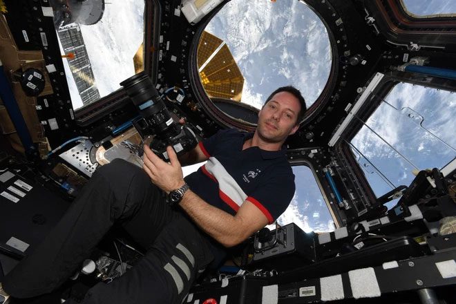 Astronaut Thomas Pesquet.