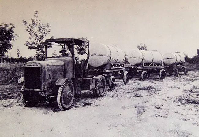 In 1915, the total value of car imports into Indochina reached 1 million francs.