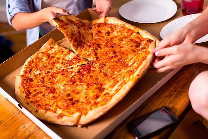 The most expensive pizza in the world sold for $12,000.