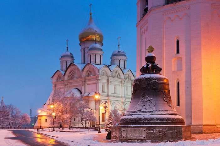 Tsar Bell - the heaviest bell in the world.