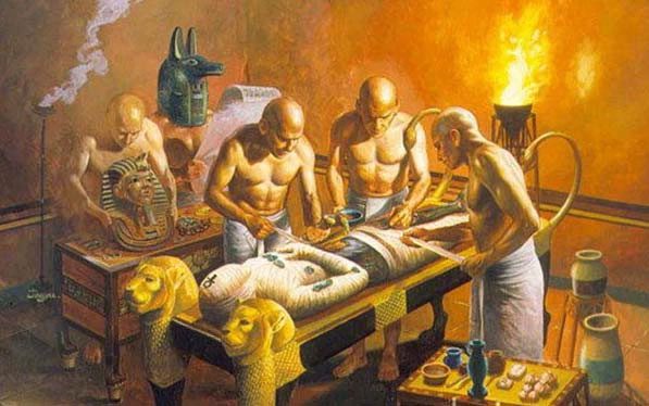 The mummification process