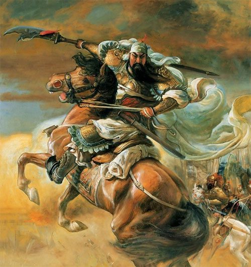 It is believed that Guan Yu would kill when he opened his eyes