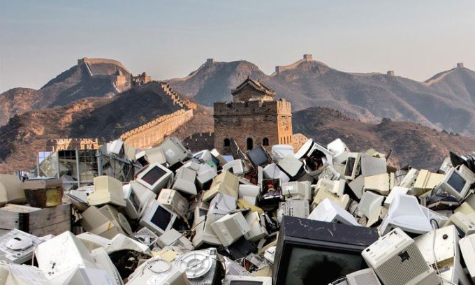 The amount of electronic waste generated this year could weigh more than the Great Wall of China.