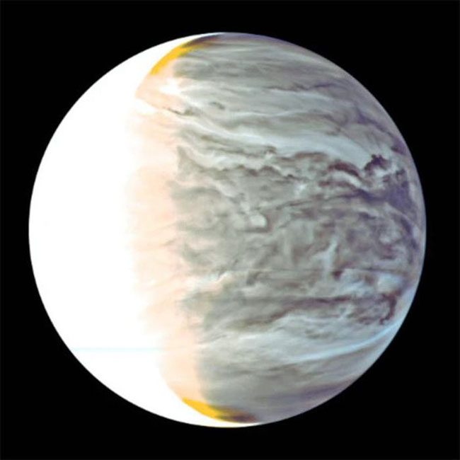 Venus is a target of astronomers in the search for extraterrestrial life