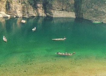 shock day first time see super clean water stream in tan day 117253