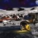 simulation of reaction systems for mining on the moon 116053