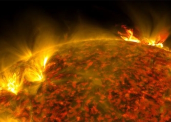 solar wind speed 4 million km h hits earth 116840