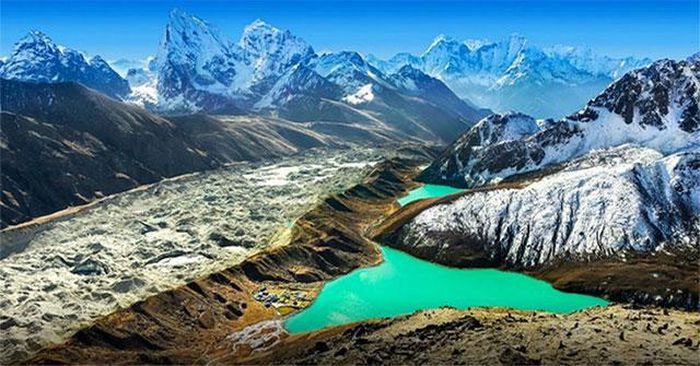 The melting of glaciers is occurring faster than expected.