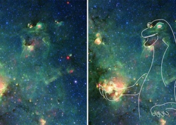 spitzer space telescope captures image of planet like monster godzilla 116798