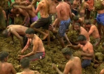 strange festival of nem phan bo in india 109589