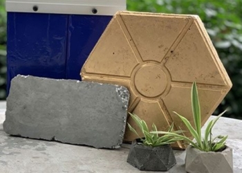 students create a formula to transform plastic waste into lightweight high strength bricks 117349