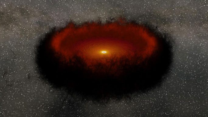 Portrait of "Camel", a galaxy-tearing monster