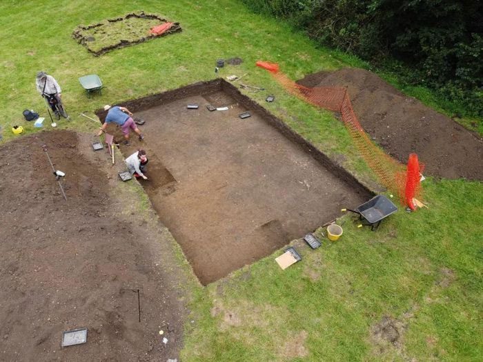 Ruins of the monastery led by Queen Cynethryth recently discovered.