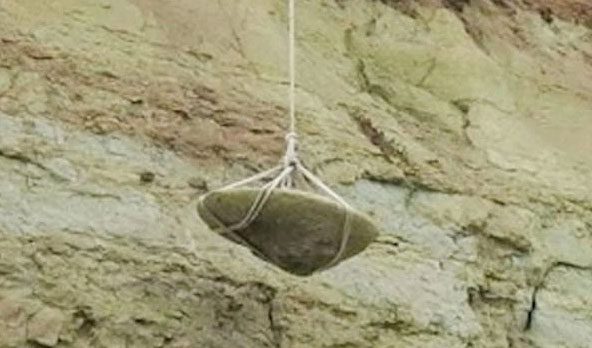 After testing, experts confirmed that this object is made from rare tungsten.