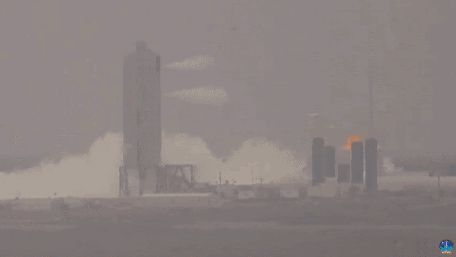The Starship SN4 prototype exploded during a test at the launch site near Boca Chica