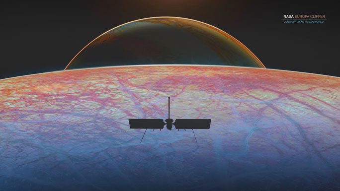 NASA's Juno spacecraft has flown over this moon of life