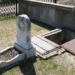 the story behind the 150 year old grave with a door and a staircase leading down to tan quan at 116587