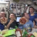 this is how a pizza party happens at the international space station 400km above earth 115718