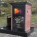 this is the first headstone to set up a tv to show videos of the deceased 117829