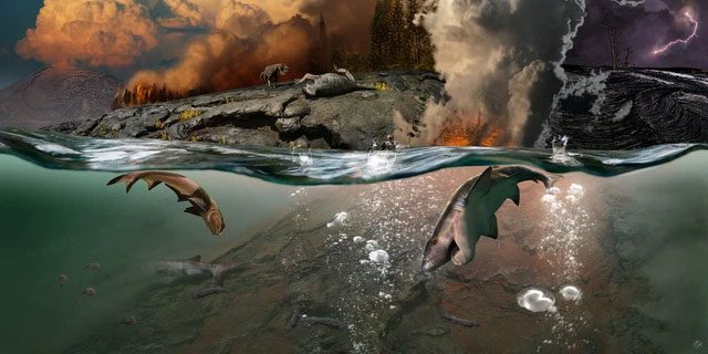 Microorganisms absorb sulfate and produce hydrogen sulfide - a gas with a very toxic rotten egg smell.