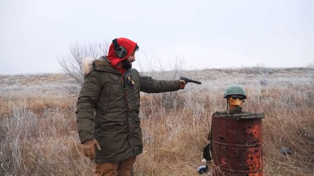This bulletproof helmet can indeed withstand 9x18 mm bullets.