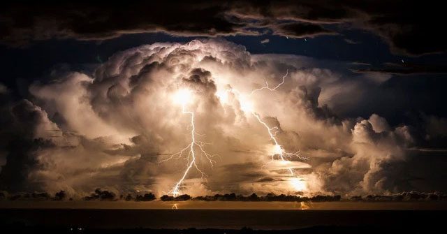 Light travels at speeds of up to 300,000 km/second