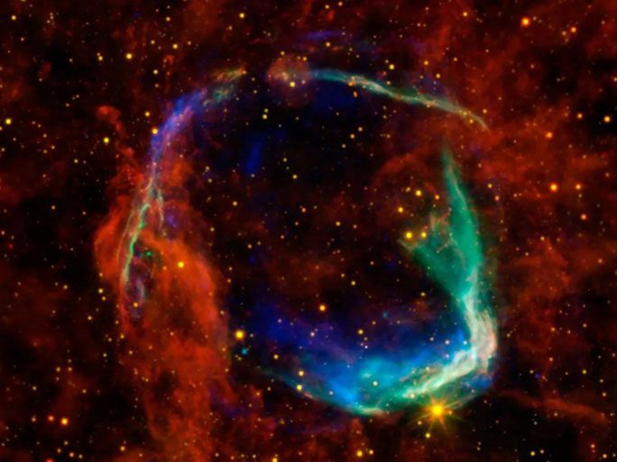 Dramatic X-ray image of the Pa 30 nebula